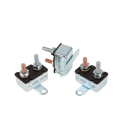 Stud E522 Automotive Type Bimetal Circuit Breakers For RVs 2.5kA @ 12Vdc